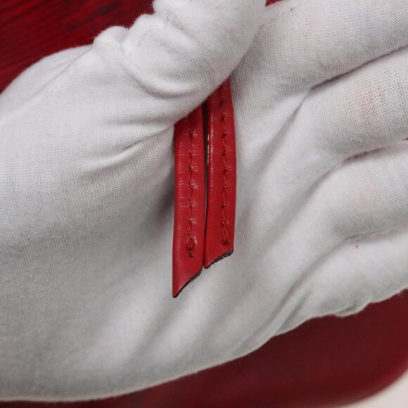 LOUIS VUITTON Epi Petit Noe Shoulder Bag Red M44107 LV Auth 77898 - Picture 11 of 16